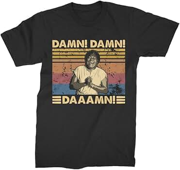 ★COMPAKT RECORD BAR★ Every Damn Day Tshirt Navy Amazon.com: Good Times, Florida Evans, Damn Damn Daaamn